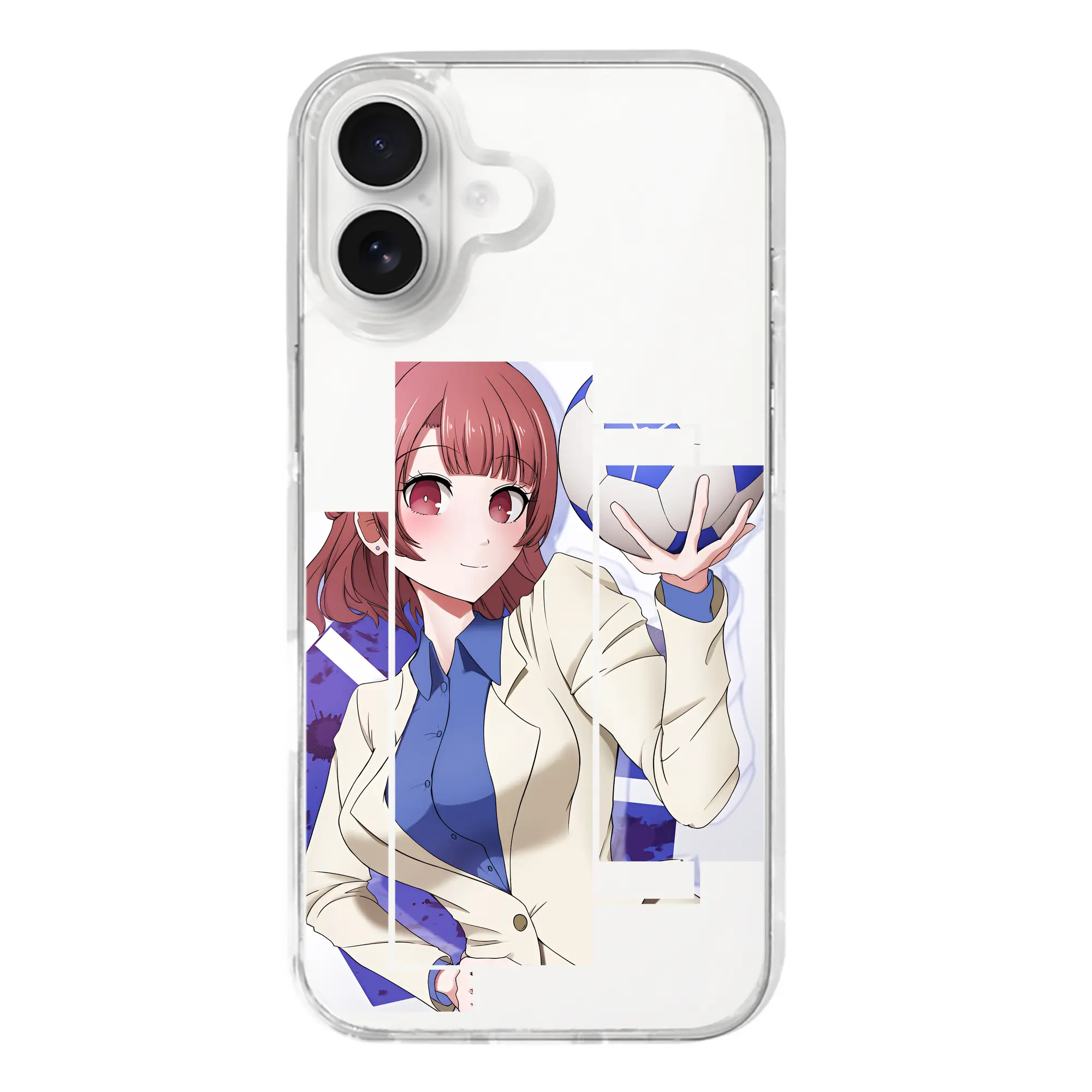 ブルーロック グッズ 帝襟 安里 - iPhone 17シリーズ 透明スマホケース – 薄型・耐衝撃・精密フィット保護カバー